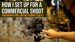 A COMPLICATED Light setup to Create A Beautiful Simple Light. A BTS Vlog Tour and LIGHTING Tutorial