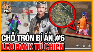 Free Fire | Top 5 Chỗ Trốn Bí Ẩn Mới - Leo Rank Tử Chiến #6 | Pico Tv