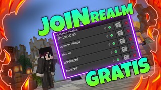 OPEN MEMBER REALM MCPE 1.16+ GRATIS!!! guys langsung join - minecraft pe - #realm #join #mcpe