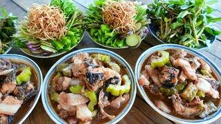 Đặc Sản HẸ NƯỚC, RAU DỪA Chấm Cùng CÁ NGÁT Kho MẮM RUỐC Đậm Chất Miền Tây | MTQH