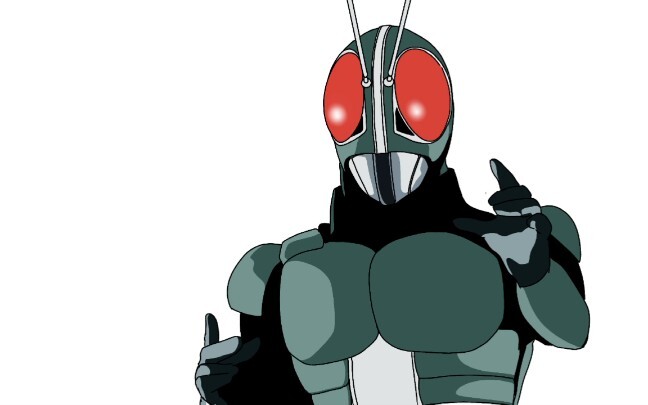 Kamen Rider blackRX transformation animation