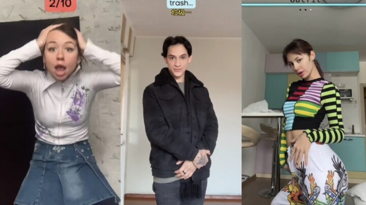 ฝรั่งให้ TikTok ประเมินคะแนนการแต่งตัวของตัวเอง บางคนโกรธจนแทบกระอักเลือด บางคนถูกแกล้งจนจิตแตก