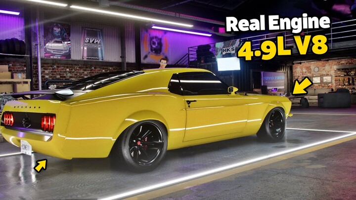 Need for Speed Heat - FORD MUSTANG BOSS 302 Customization | Real Engine & Sound