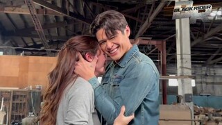 CalEssa o Calvin at Vanessa, nagkasakitan sa bodega?! (Behind the scenes) | Black Rider