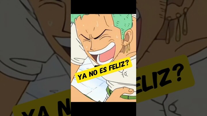 Por qué Zoro no Sonríe más en One Piece?