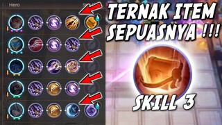 CHOU SKILL 3 ! TERNAK ITEM SEPUASNYA ! SUMPAH AMPE BINGUNG NARO ITEMNYA ANJIRR ! DHS SAMPE 4 BIJI !