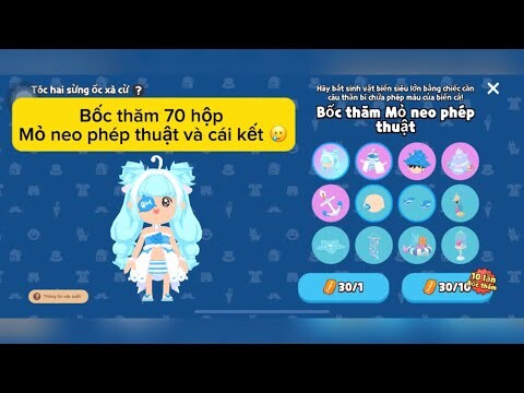 [Play Together] BỐC THĂM 70 HỘP MỎ NEO PHÉP THUẬT BAY HƠN 1000 KIM CƯƠNG VÀ CÁI KẾT 🥲