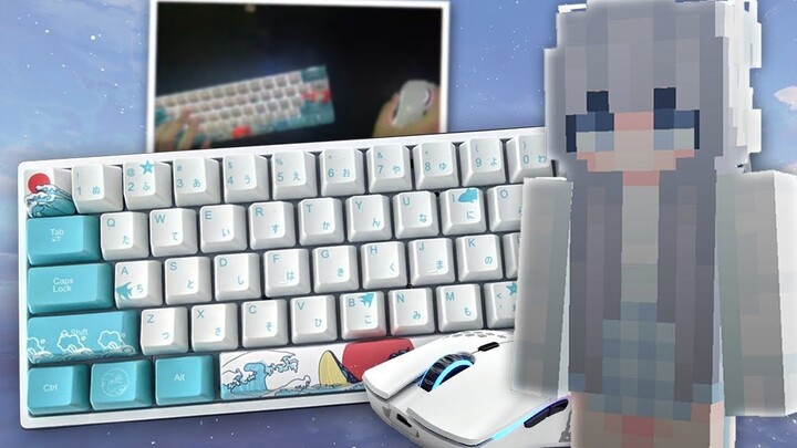 [Bombies] Suara mouse dan keyboard yang enak didengar + paket tekstur yang cantik + tampilan tangan 