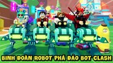 Roblox - Dẫn Theo Binh Đoàn Robot Cực Mạnh Mình Đã Phá Đảo Bot Clash!