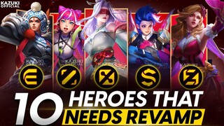 10 WORST HEROES THAT SERIOUSLY NEEDS A REVAMP IN SEASON 32