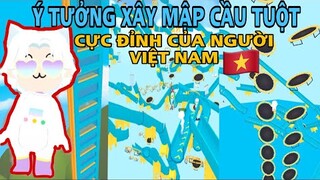 PLAY TOGETHER | Tham Quan Tiệc Nhà Có Cầu Tuột Dài Nhất Trong #playtogether