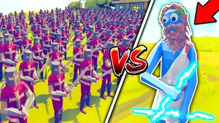 1500 CHIẾN BINH ĐẤU VỚI THẦN ZEUS!! - TABS (TOTALLY ACCURATE BATTLE SIMULATOR)