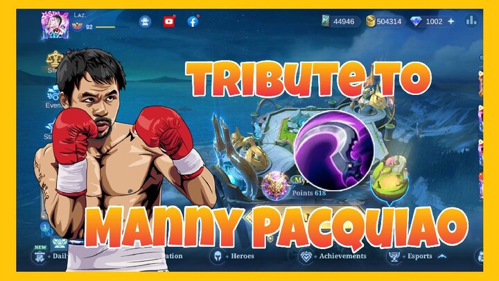 PAQUITO JUNGLE + TRIBUTE TO MANNY PACQUIAO | Laz ML