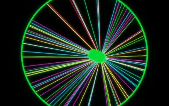 小球反弹加速  直到出现欢迎 电脑崩溃