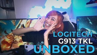 LOGITECH G913 TKL UNBOXING!