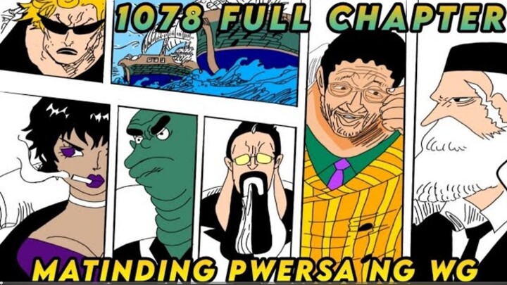 One Piece Full Chapter 1078: Darating Ang matinding pwersa ng World Government sa Egghead Island.