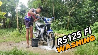 Washing Muna Tayu Nag Ating Motor | Rs125 Fi