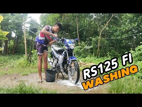 Washing Muna Tayu Nag Ating Motor | Rs125 Fi