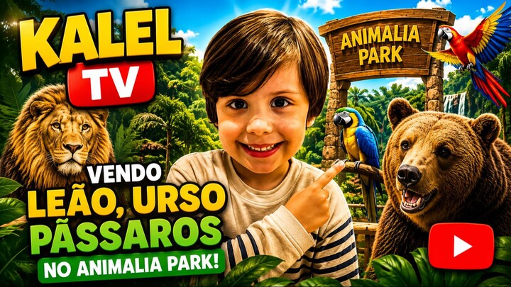 Passeio divertido em um Parque temático no Brasil.