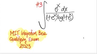 #3 2023 MIT Integration Bee Qualifying Exam
