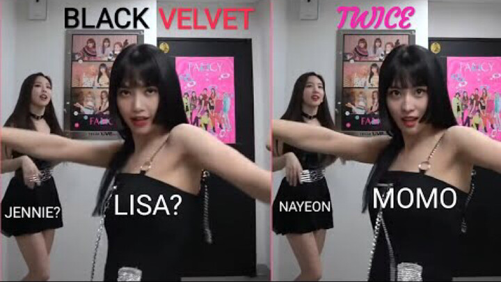 It's hard to tell the real from the fake. Two nine-member girl groups battle hot dance fancy Black V