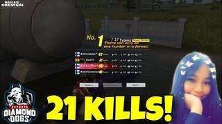 NAGPABUHAT AKO SA SOULMATE KO! FT DD CLAN AND PDEA YACHI ( 21 SQUAD KILLS GAMEPLAY )