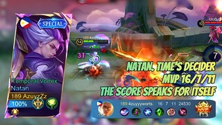 Tutorial Natan: MVP 11.3! Build Tersakit 16/7/11 'TIME'S DECIDER' Bikin Musuh Frustasi!