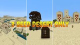 3 SEED DESERT ONLY TERBAIK UNTUK KALIAN PAKAI DI SURVIVAL KALIAN ! Seed For MCPE 1.17+