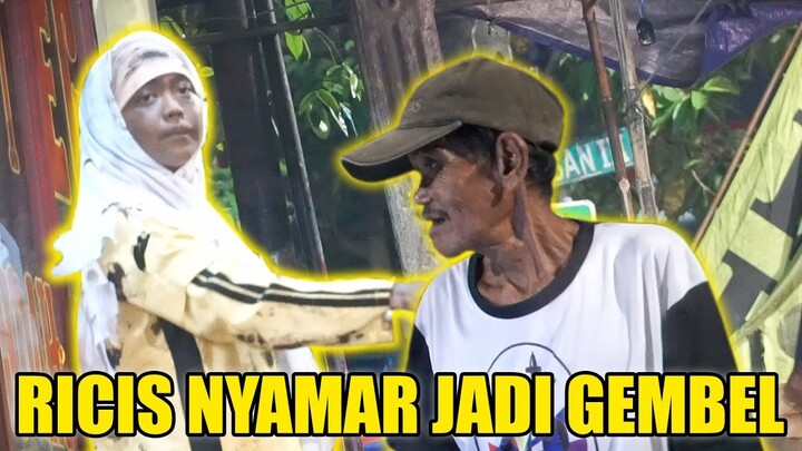 RICIS NYAMAR JADI GEMBEL SAMPAI DIUSIR.... SABAR😭