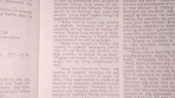 Pang Araw Araw na Talata Leviticus 2:4-10