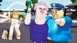 คุณยายกับคุณตำรวจ...เป็นอะไรกัน😂!!! Roblox GRUMPY GRAN!