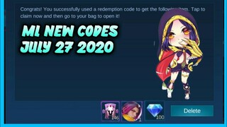ML New Codes/July 27 2020