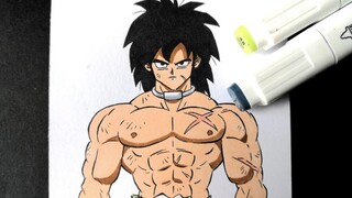 วาด BROLY Base Form สไตล์หนังใหม่!