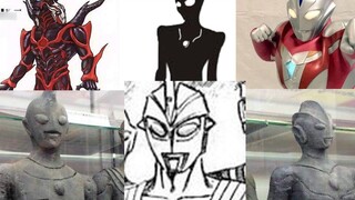 Ultraman's 6 abandoned designs! He was once set to be the strongest dark warrior, on par with Noah!