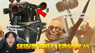 EPISODE 65 SKIBIDI TOILET TERBARU! Plunger Cameraman Glitch Mengalahkan G-man Boss!?