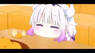 Kanna is so cute when she eats