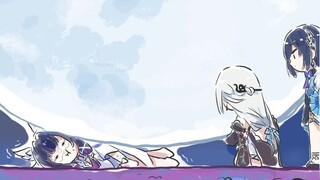 [Weak Heart True Lord] Girl: Come and help me! Shen He: OK! Ye Lan: Bullfrog, the moon is lifted up!