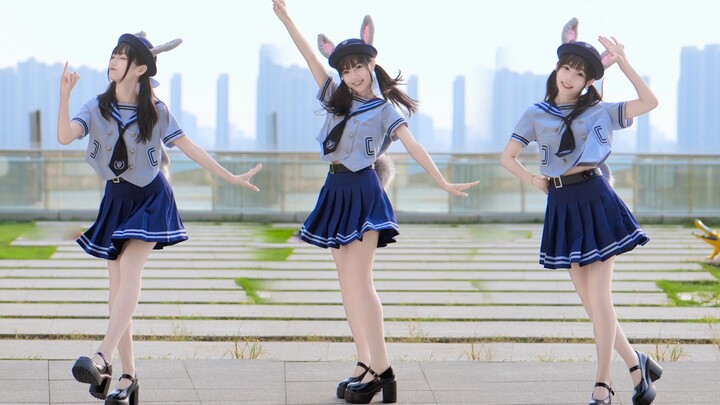 不是，宅舞妹妹这么上头啊？❤️兔 子 警 官