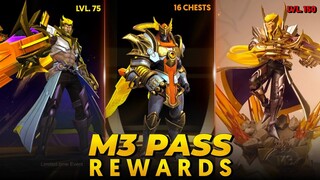 HOW TO GET ROGER PRIME SKIN & ALDOUS M1 SKIN IN M3 EVENT | FREE EXP IN M3 PAAS | MLBB