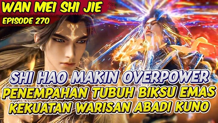 SHI HAO MENDAPATKAN PENCERAHAN TEKNI KAISAR GUNTURNYA  PERFECT WORLD  EPS 258