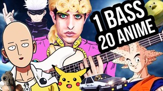 1 BASS, 20 ANIME MUSIC