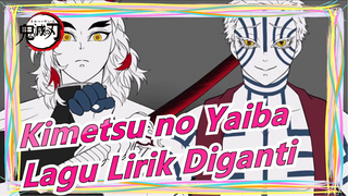 [Kimetsu no Yaiba MAD Gambaran Tangan] Lagu Lirik Diganti