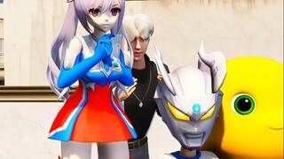 Ultraman Zero, jangan pergi, aku percaya pada cahaya.