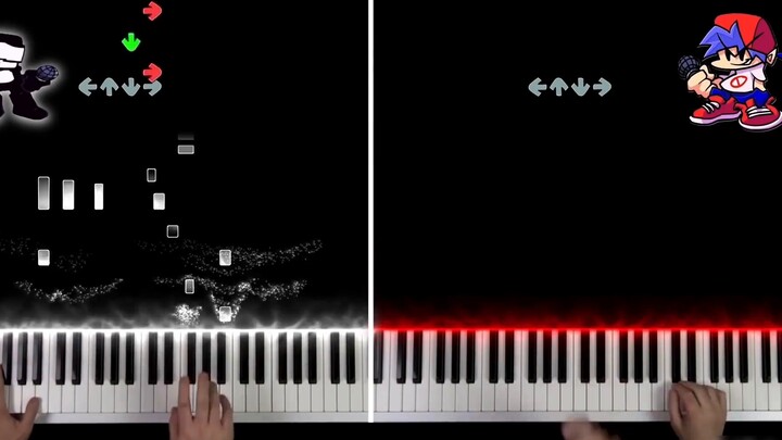 * VS Boyfriend, an addictive piano battle, the more you watch, the better!