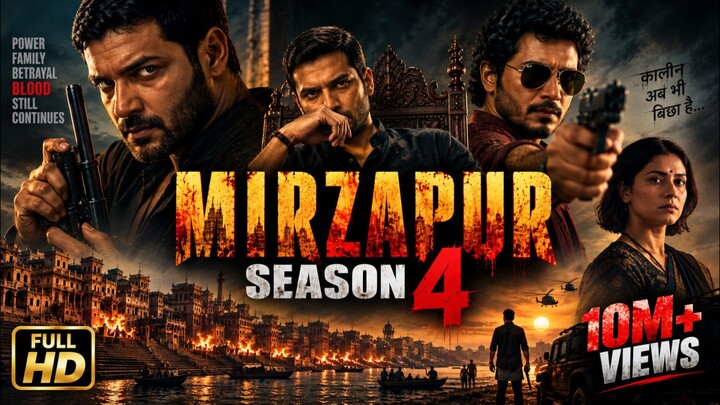 Mirzapur The Movie |Full movie 2026 |Ali Fazal |Pankaj Tripathi |Divyenndu |Munna Bhaiya Movie