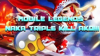 MOBILE LEGENDS (NAKA TRIPLE KILL AKO GAMIT RUBY)