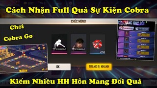 [Garena Free Fire] Cách Chơi Sự Kiện Cobra Go Nhận Hành Động Và Nhân Vật Miễn Phí Toàn Sever