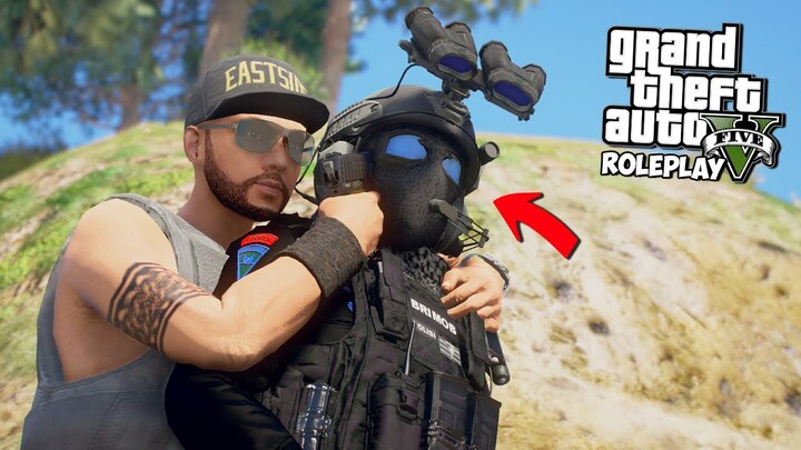 ANAK TR NYANDERA ANGGOTA BRIMOB !? WAH GAK BISA NIHH !! GTA V ROLEPLAY INDONESIA