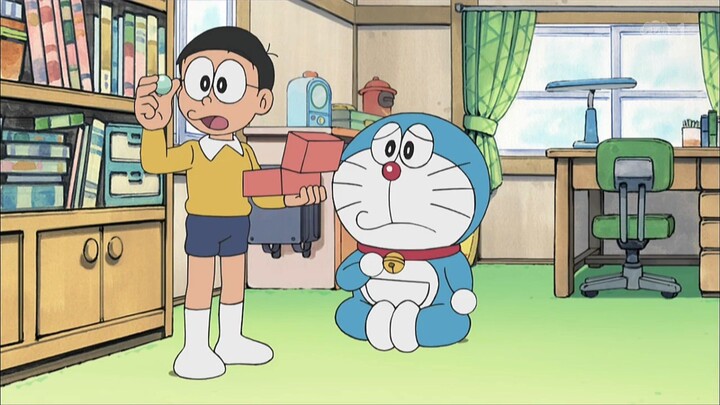 Doraemon (2005) Tập 464: Khăn vải siêu nhân - Trứng chim cu (Lồng Tiếng)