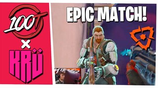 100 Thieves vs KRÜ Esports - HIGHLIGHTS | Champions Tour 2024: Americas Stage 1